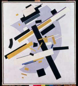 Supremus No. 58 Composition dynamique en jaune et noir, 1916